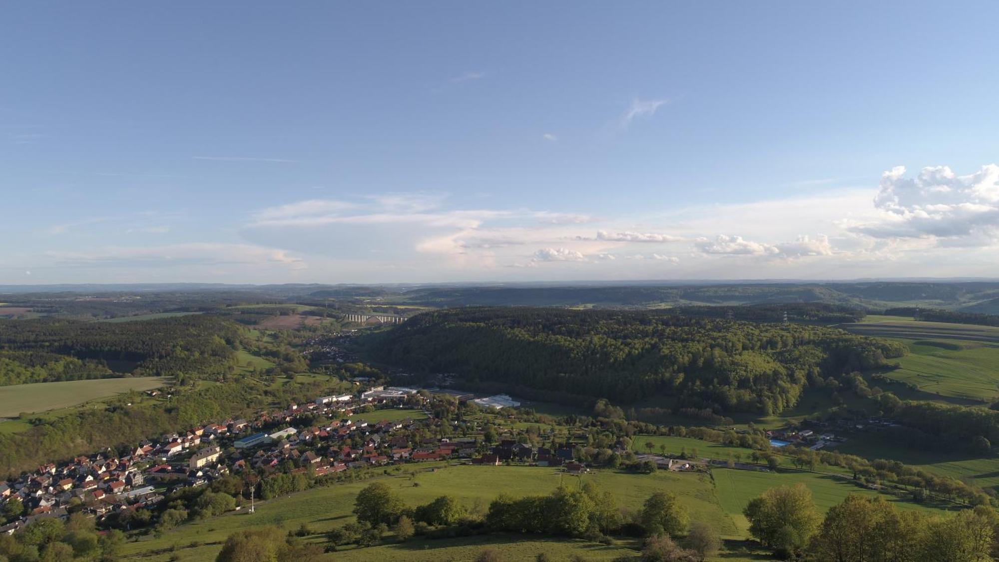 Die Triniushuette "Thueringens Schoenste Aussicht" Rauenstein Exteriör bild