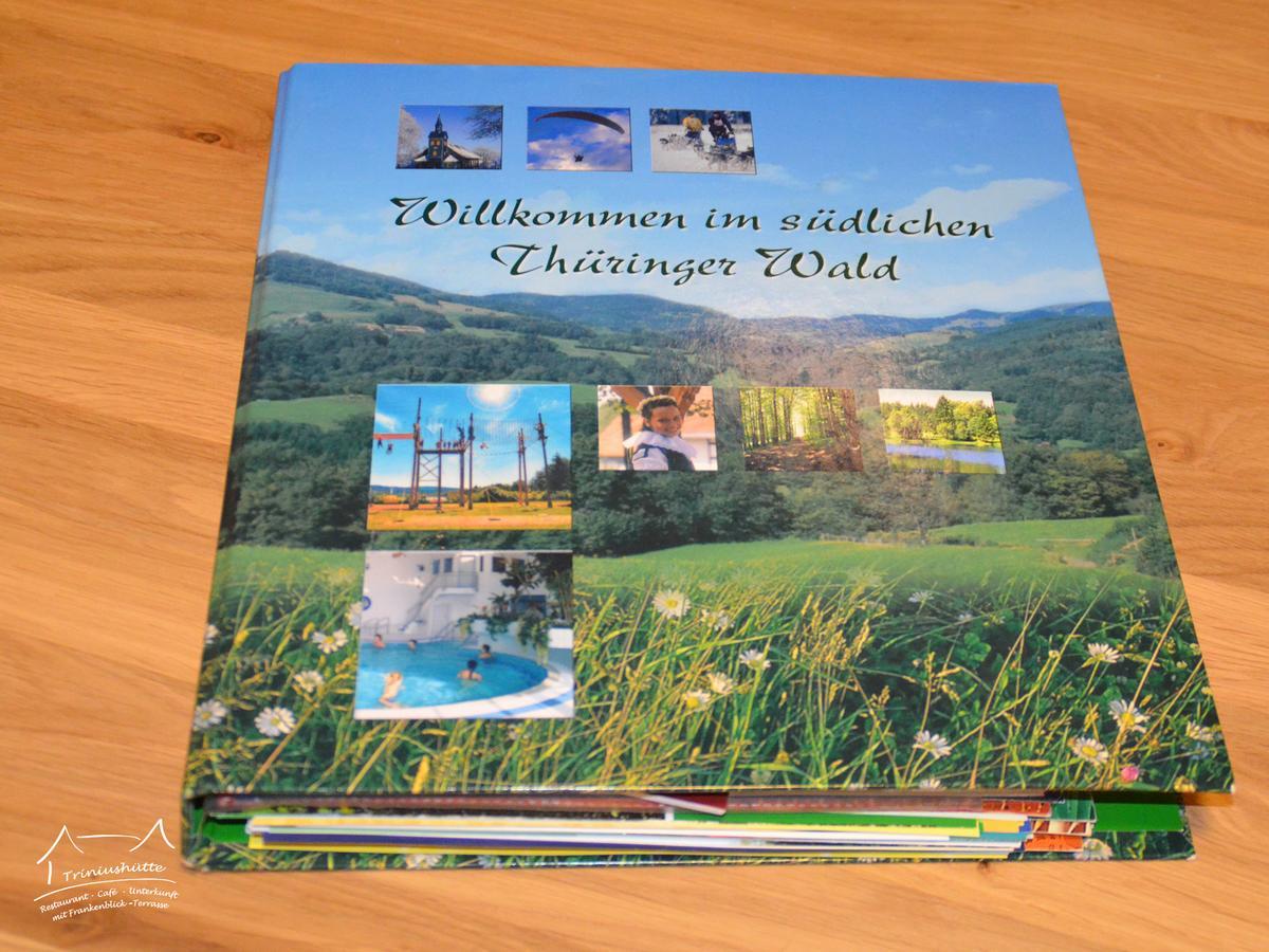 Die Triniushuette "Thueringens Schoenste Aussicht" Rauenstein Exteriör bild