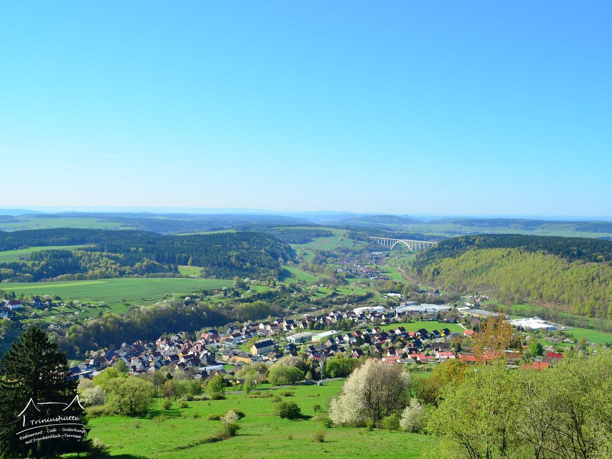 Die Triniushuette "Thueringens Schoenste Aussicht" Rauenstein Rum bild